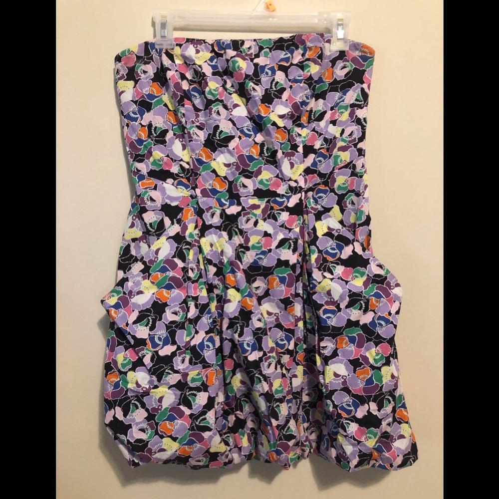 Armani Exchange Mini Strapless Dress Size 10